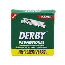 Load image into Gallery viewer, Derby Professional Single Edge Razor Blades 100 Pack