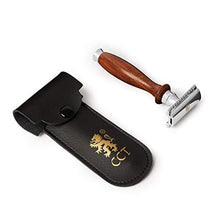 Load image into Gallery viewer, Double Edge Safety Razor in Missanda Wood and Stainless Steel
