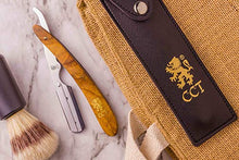 Load image into Gallery viewer, Stainless Steel and Missanda Wood Cutthroat Straight Razor
