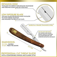 Load image into Gallery viewer, Stainless Steel and Missanda Wood Cutthroat Straight Razor
