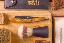 Load image into Gallery viewer, Stainless Steel and Missanda Wood Cutthroat Straight Razor
