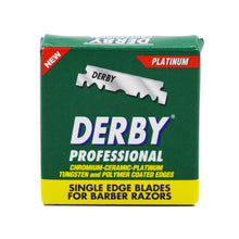 Load image into Gallery viewer, Derby Professional Single Edge Razor Blades 100 Pack
